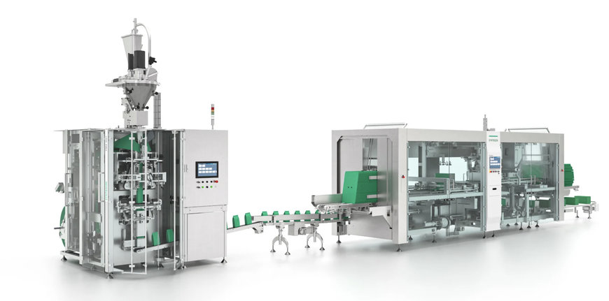 Syntegon launcht Schlauchbeutelmaschine f&uuml;r Kaffee PMX 4001&nbsp;auf Fachpack